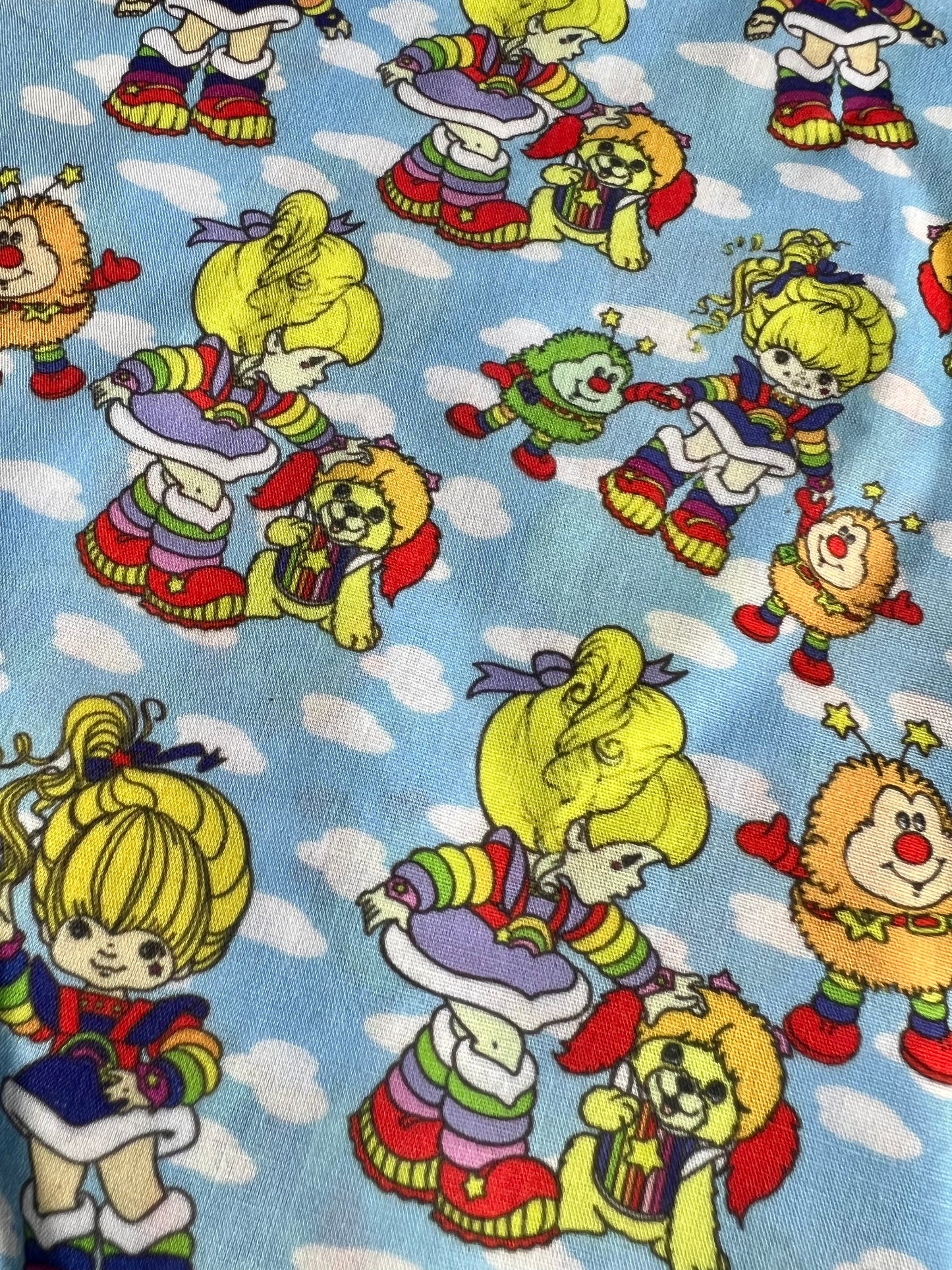 RAINBOW BRITE - Retro Polycotton Fabric